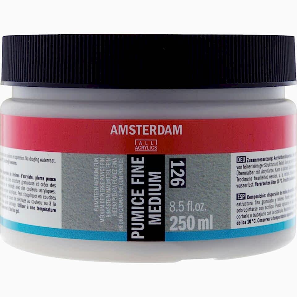 AMSTERDAM PUMICE FINE MEDIUM 126 250ML (SÜNGERTAŞI GRENSİZ)