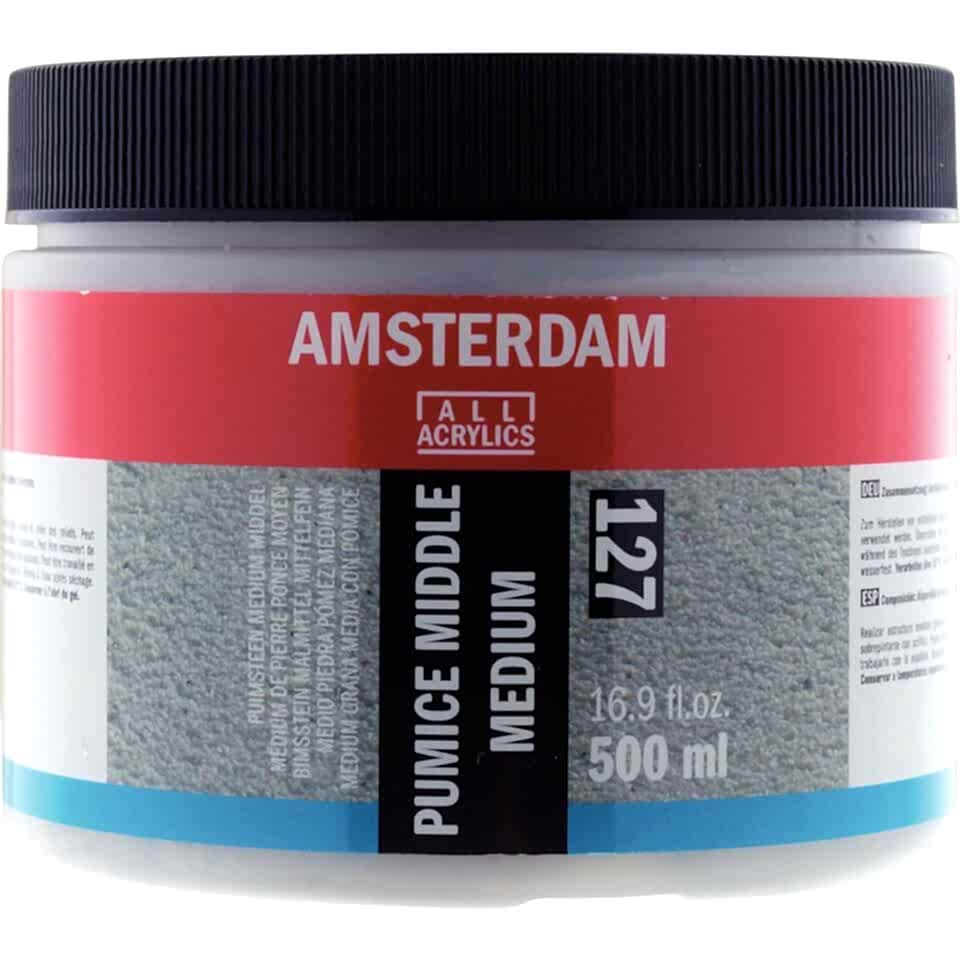 AMSTERDAM PUMICE MIDDLE MEDIUM 127 500ML (SÜNGERTAŞI GRENLİ)