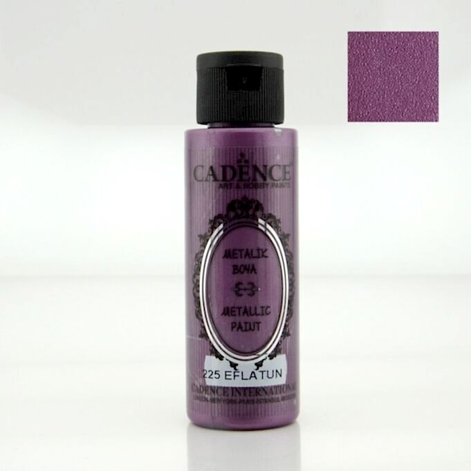 225 Eflatun 70ML Metalik Boya