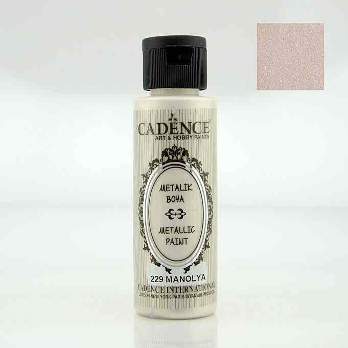METALİK SEDEFLİ BOYA 229 MANOLYA 70ML