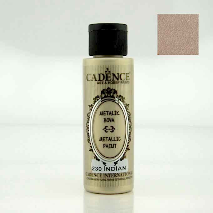 METALİK SEDEFLİ BOYA 230 INDIAN 70ML