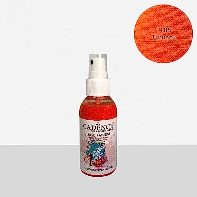 KUMAŞ SPREY BOYA 1105 TURUNCU 100ML