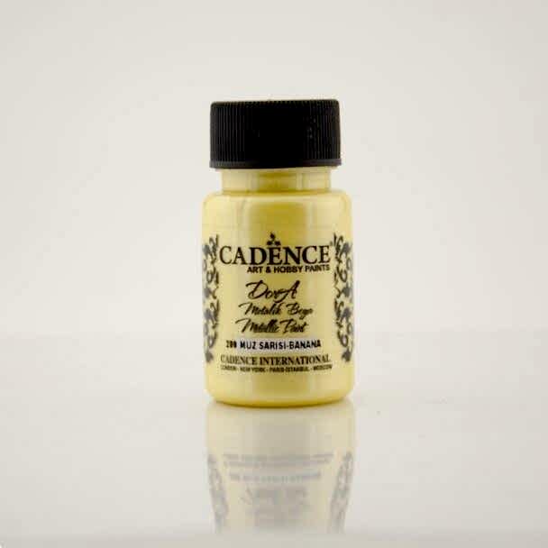 DORA METALİK BOYA 200 MUZ SARISI 50ML
