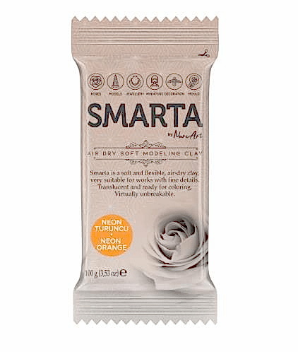 SMARTA HAVAYLA KURUYAN MODELLEME HAMURU NEON TURUNCU 100 GR