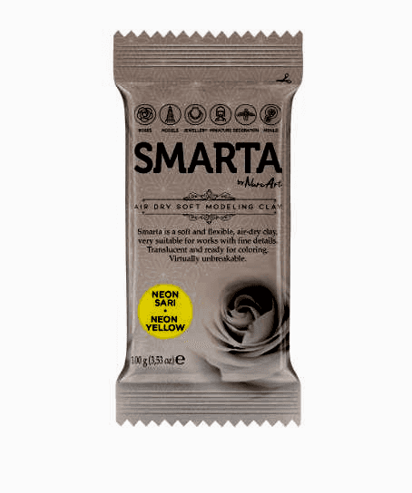 SMARTA HAVAYLA KURUYAN MODELLEME HAMURU NEON SARI 100 GR