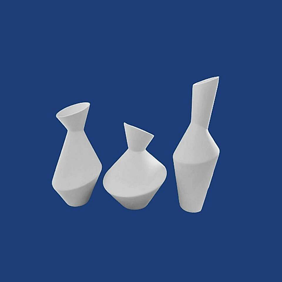 SİLİNDİRİK SERAMİK VAZO ELİPS (O)