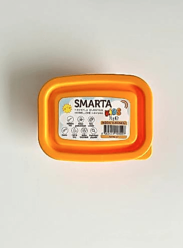 SMARTA KIDS HAVAYLA KURUYAN MODELLEME HAMURU NEON TURUNCU 70GR