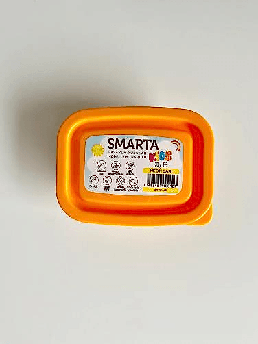SMARTA KIDS HAVAYLA KURUYAN MODELLEME HAMURU NEON SARI 70GR