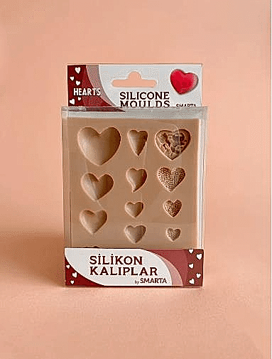 Smarta Silikon Kalıp -Kalpler