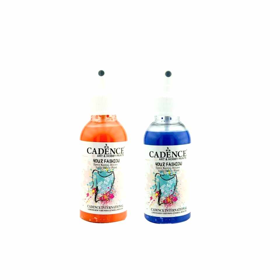 CADENCE SPREY KUMAŞ BOYASI 100ML 2Lİ SET