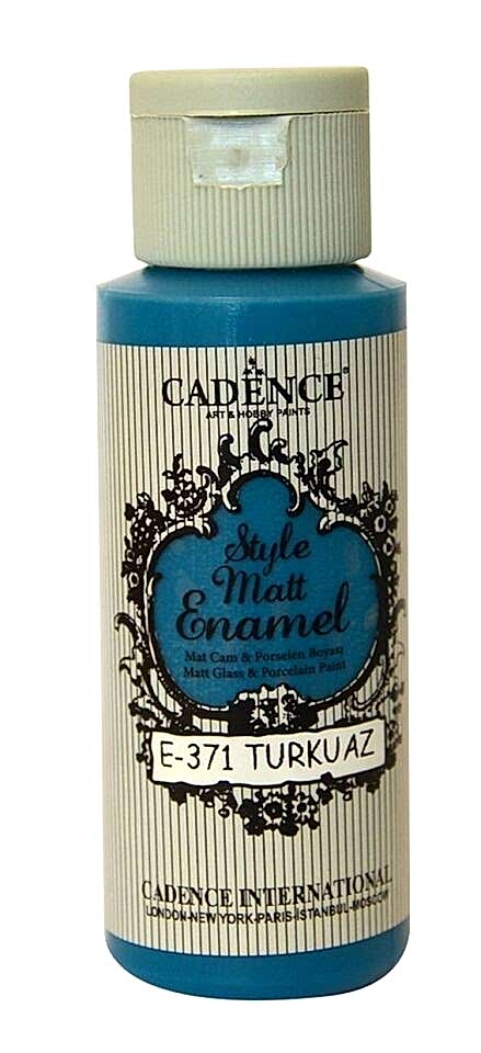 ENAMEL CAM BOYASI E-371 TURKUAZ 59ML