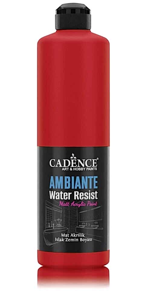 AMBIENTE SUYA DAY. AKR. BOYA AW-36 KIRMIZI 250ML + KATALİZÖR 10GR