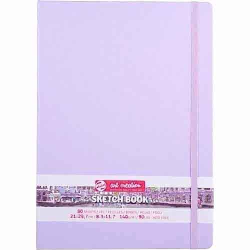SKETCHBOOK PASTEL VIOLET 21X29,7CM