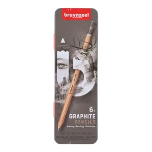 BRUYNZEEL EXPRESSION GRAPHITE 6LI SET (YENİ AMBALAJ)