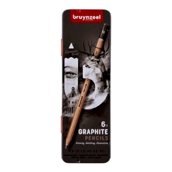 BRUYNZEEL EXPRESSION GRAPHITE 6LI SET (YENİ AMBALAJ)