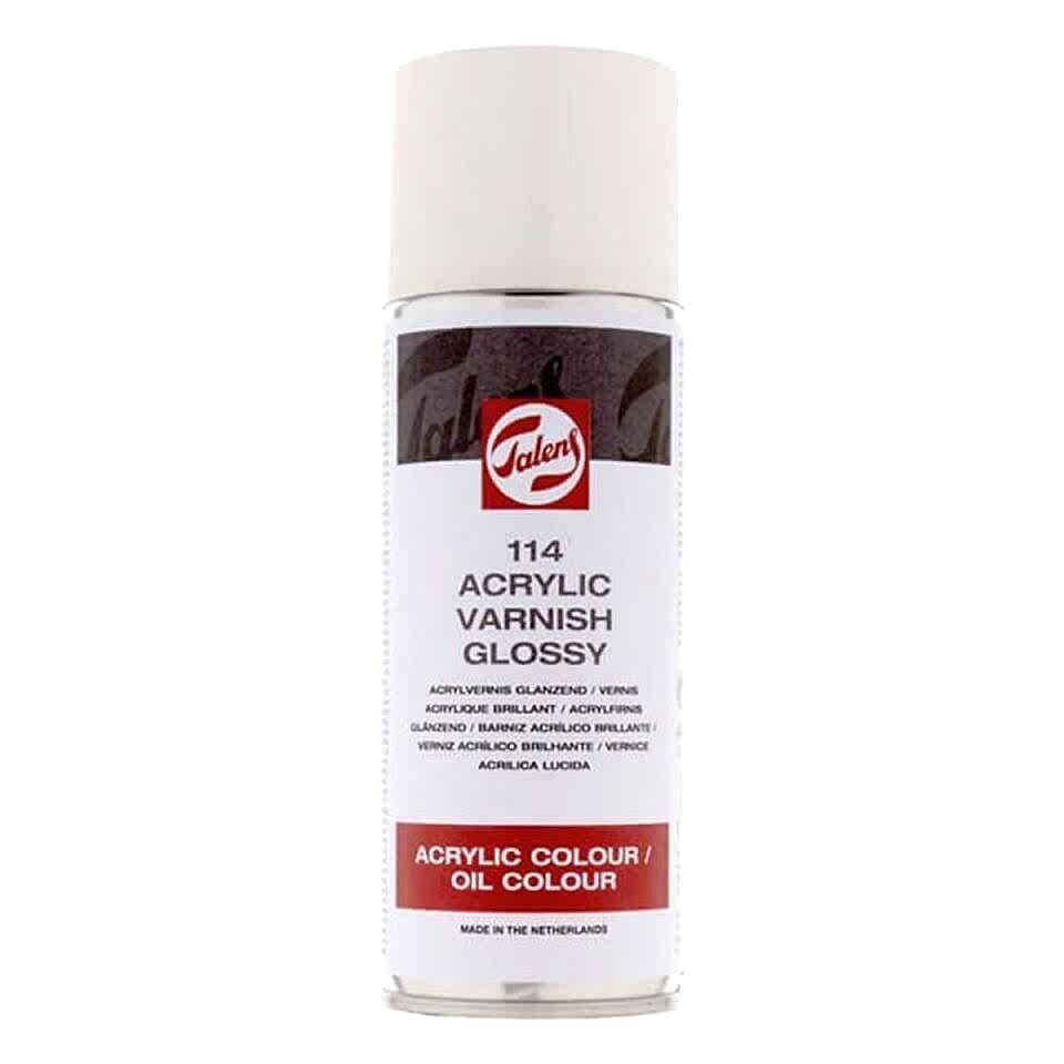 TALENS ACRYLIC VARNISH GLOSSY 114 400ML SPREY