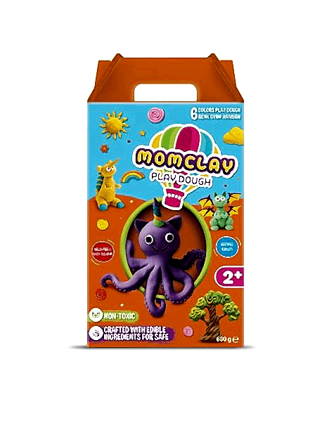 SMARTA MOMCLAY OYUN HAMURU 6 RENK (100 GR *6*1)