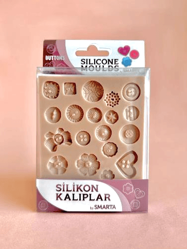 Smarta Silikon Kalıp-Düğmeler