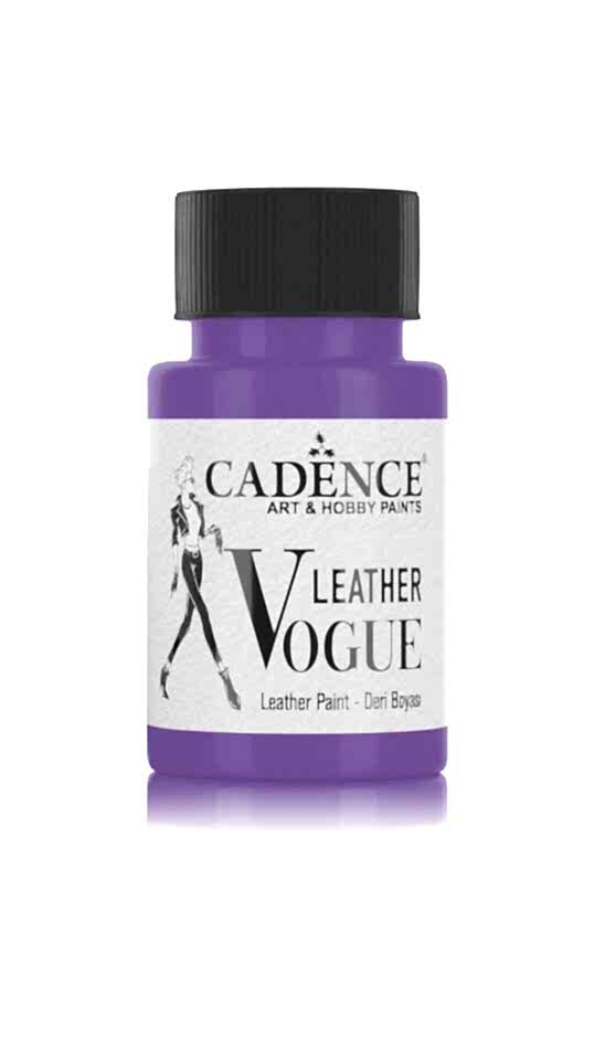 LEATHER VOGUE DERİ BOYASI LV-07 MOR 50 ML