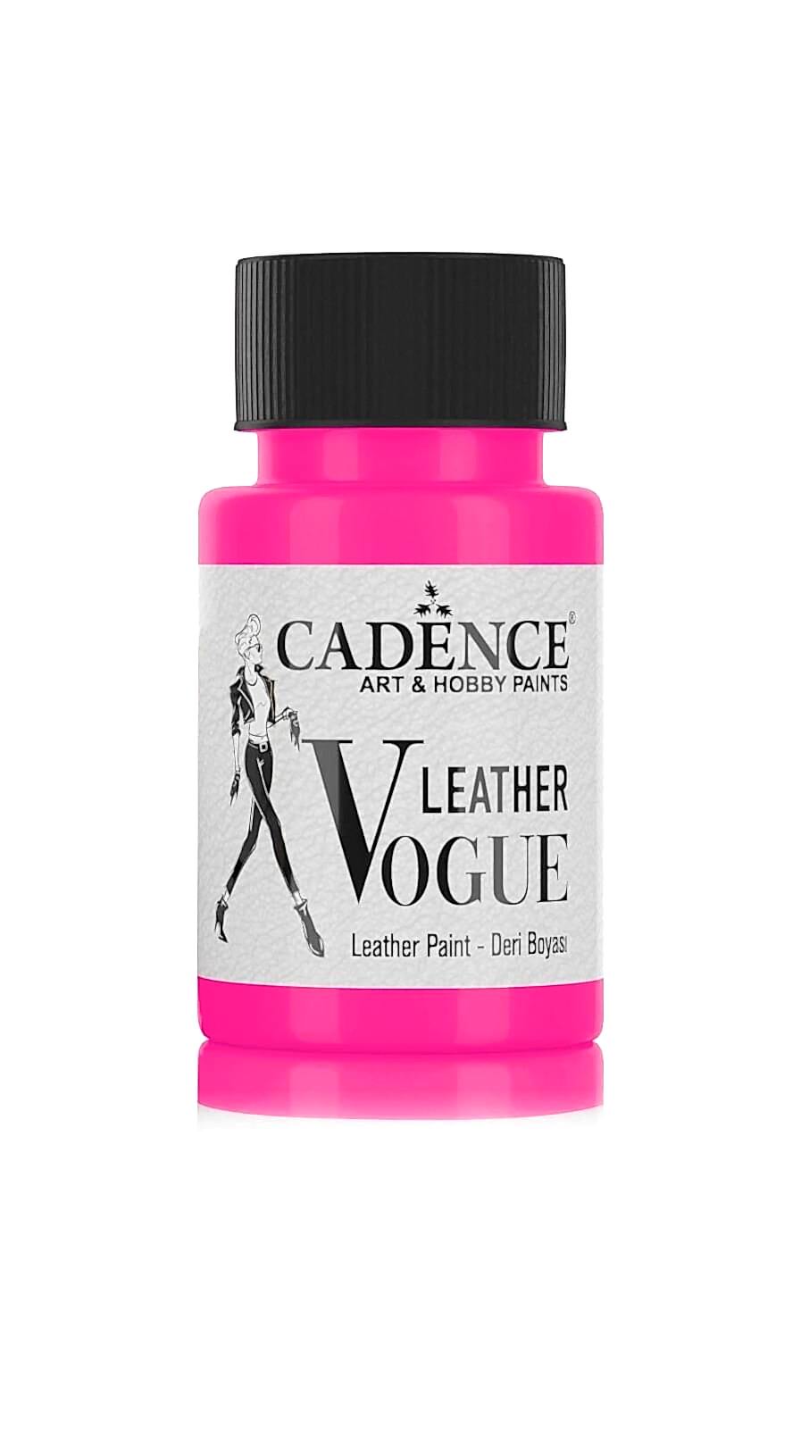 LEATHER VOGUE DERİ BOYASI LVF-03 FOSFORLU PEMBE 50ML