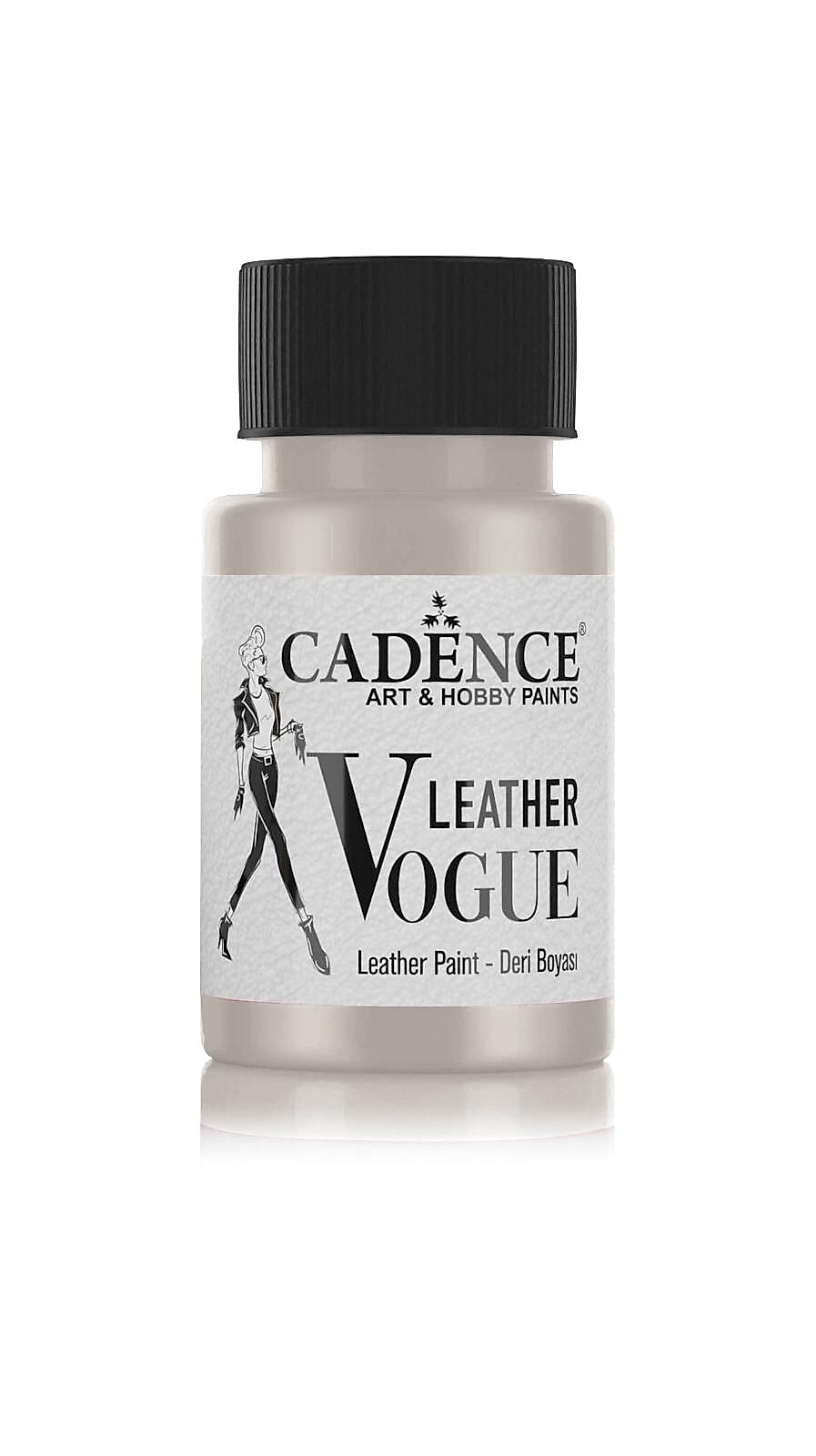 LEATHER VOGUE DERİ BOYASI METALİK LVM-07 GÜMÜŞ 50 ML