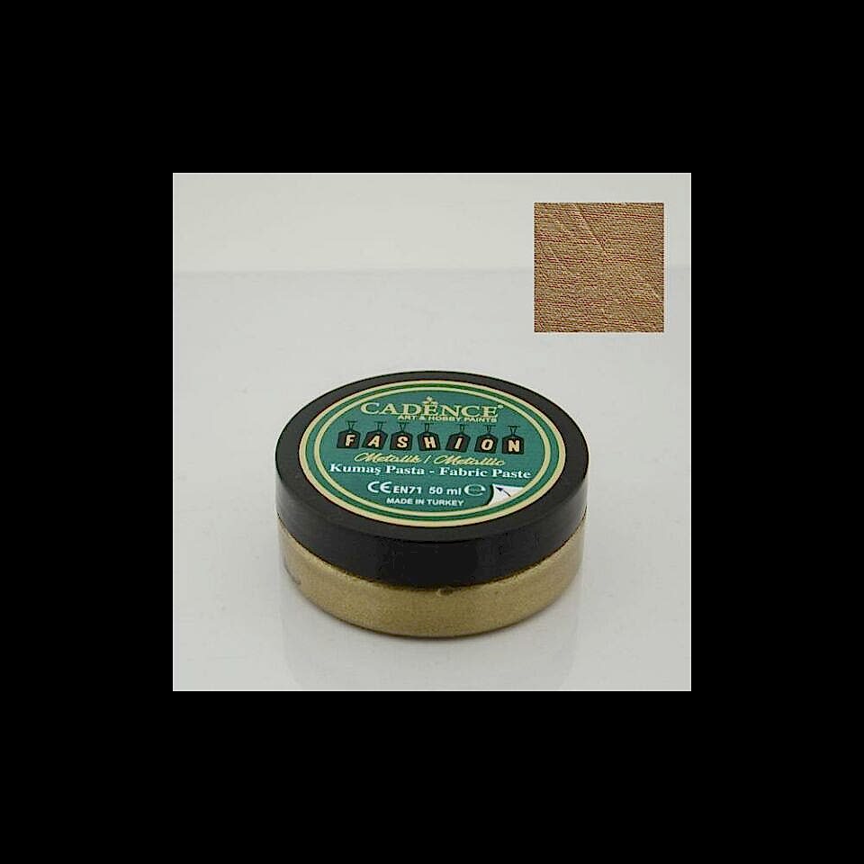 FASHION KUMAŞ PASTA METALİK FMP-03 ANTİK ALTIN 50ML