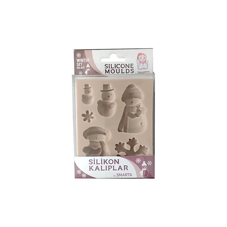 Smarta Silikon Kalıp - Kış Seti