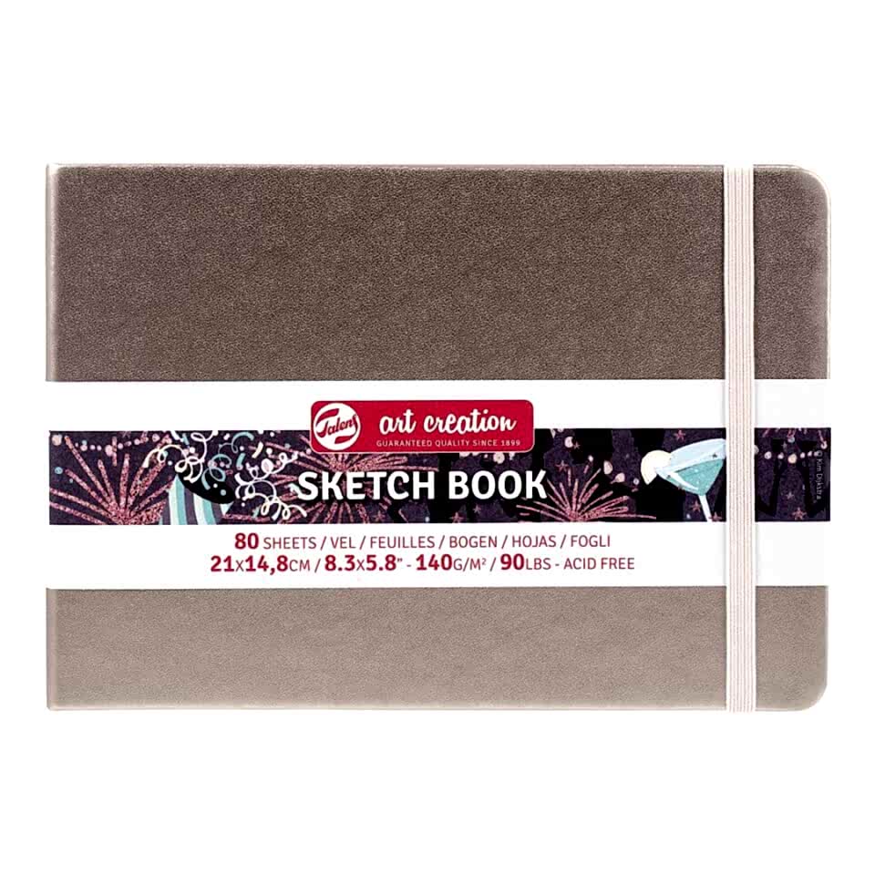 ART CREATION ESKİZ DEFTERİ 140 GR 21 X 15 CM İNCİ PEMBE