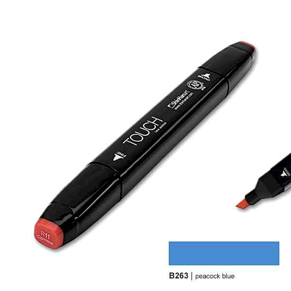 TOUCH TWIN MARKER B263 PEACOCK BLUE