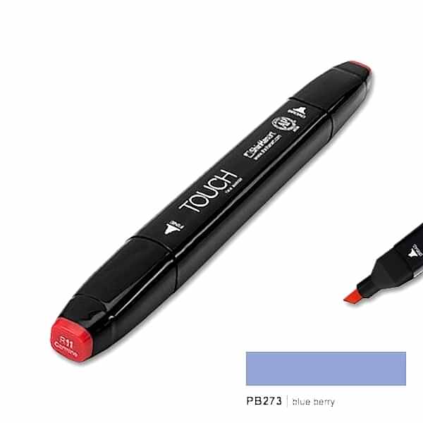 TOUCH TWIN MARKER PB273 BLUE BERRY