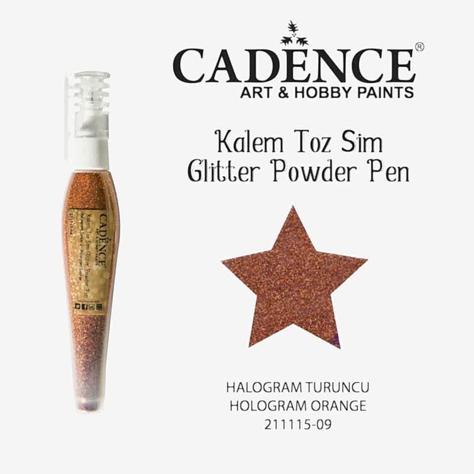 KALEM TOZ SİM 211115-09 HOLOGRAM TURUNCU 10GR