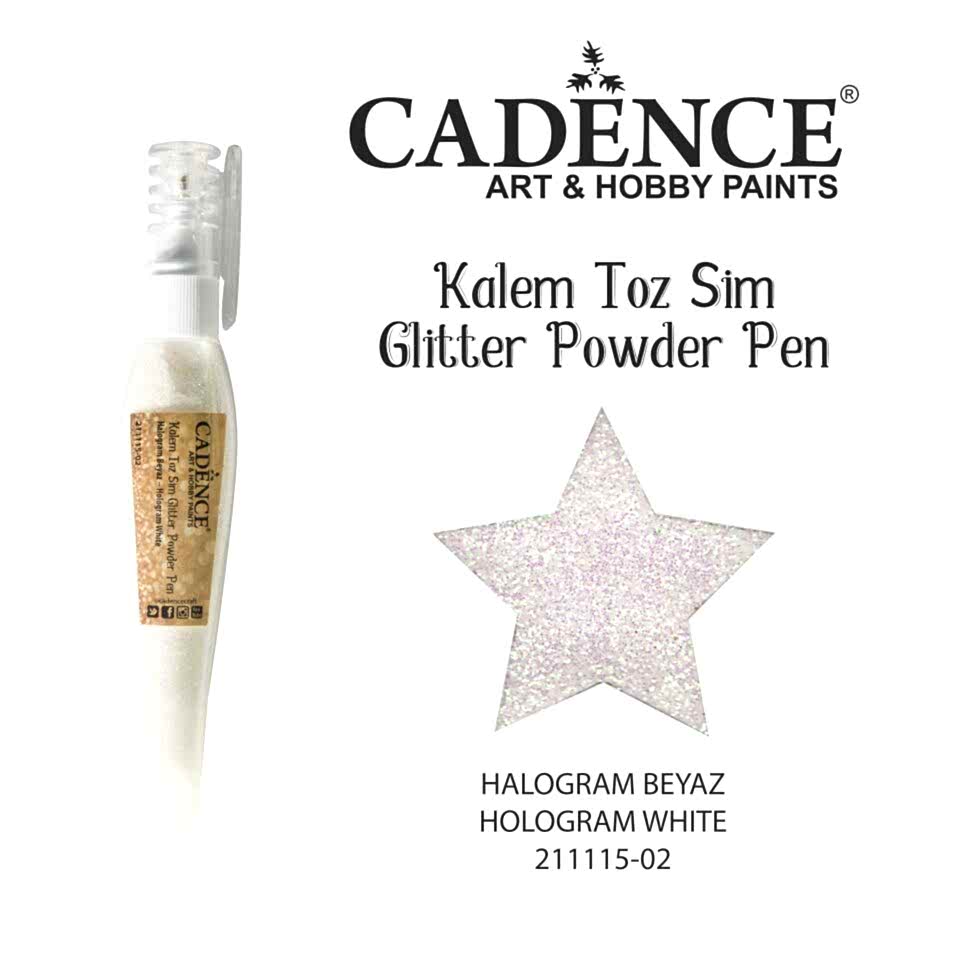KALEM TOZ SİM 211115-02 HOLOGRAM BEYAZ 10GR