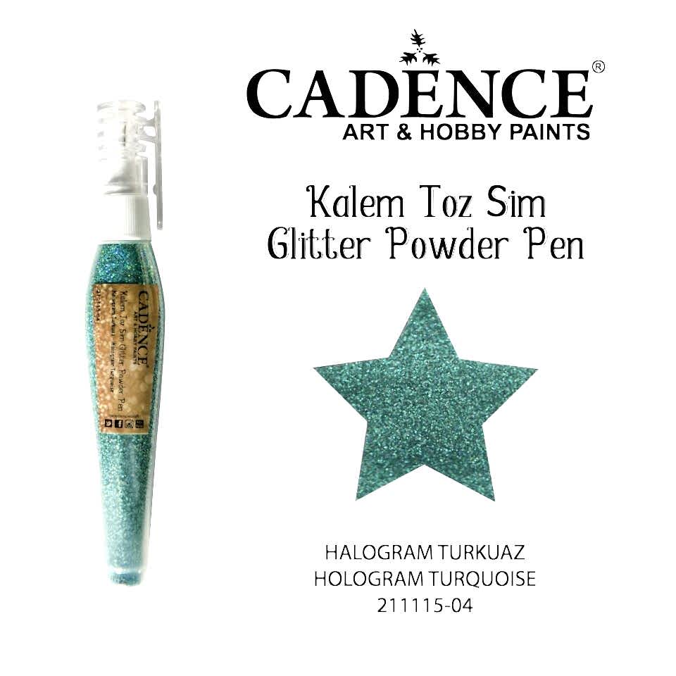 KALEM TOZ SİM 211115-04 HOLOGRAM TURKUAZ 10GR