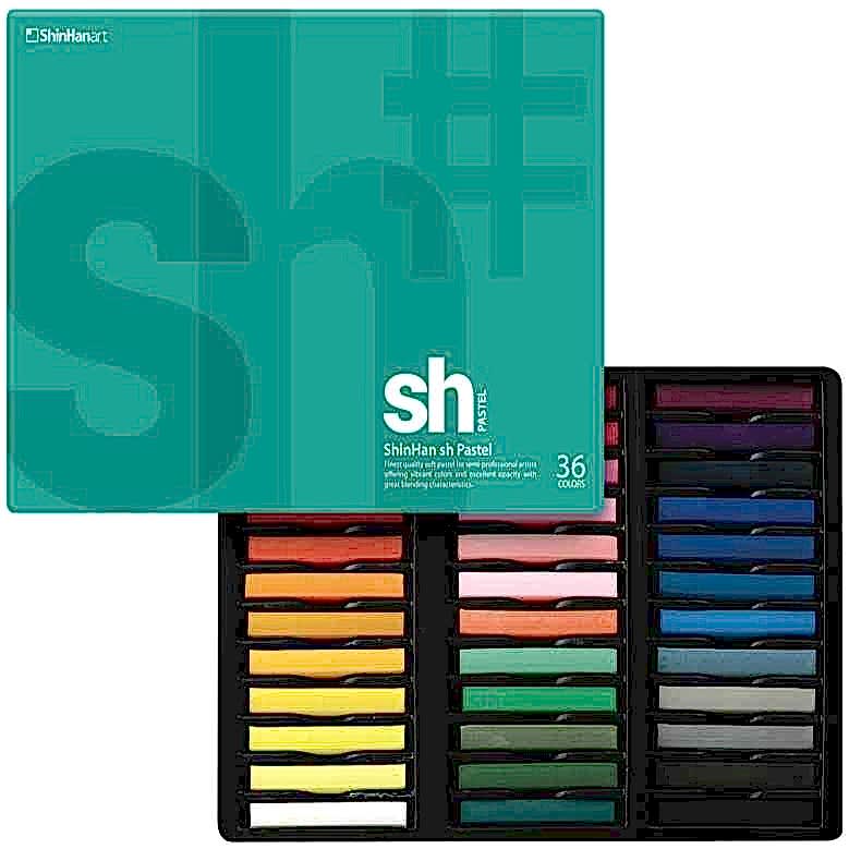 SHINHANART SOFT PASTEL 36'LI SET TAM BOY (LARGE)