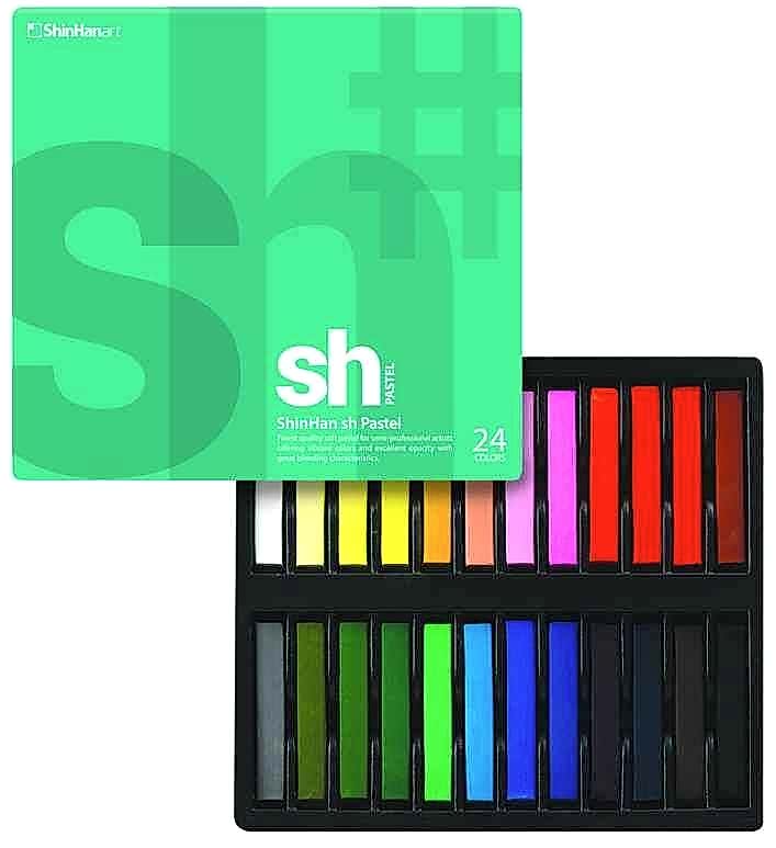 SHINHAN SOFT PASTEL 24SET (LARGE)