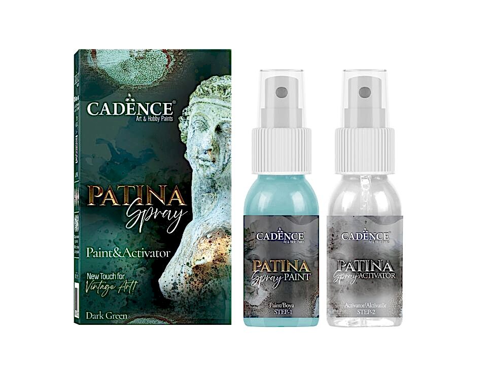 PATİNA SPREY SET 2 ( KOYU YEŞİL ) 50ML+50ML