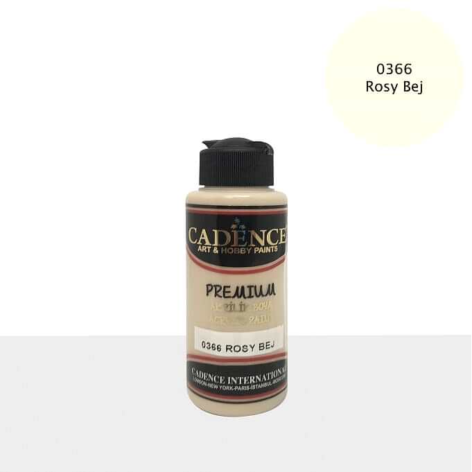 PREMIUM AKRİLİK BOYA 0366 ROSY BEJ 120ML
