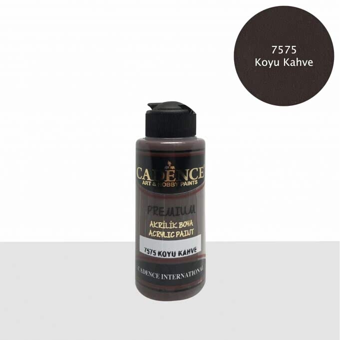 Premium 120ML(cc) 7575 Koyu Kahve