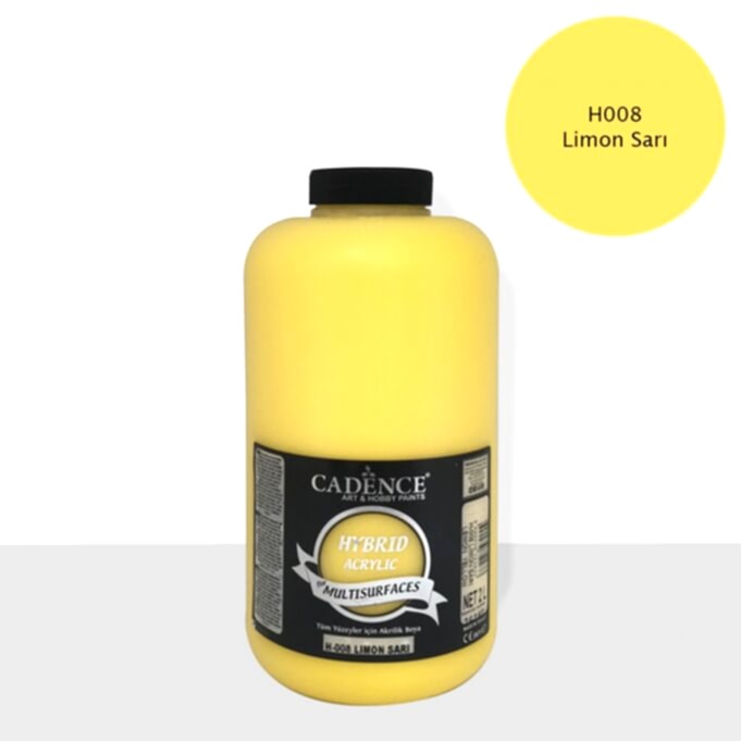 H-008 LİMON SARI 2 LİTRE MULTISURFACE HYBRID AKR.