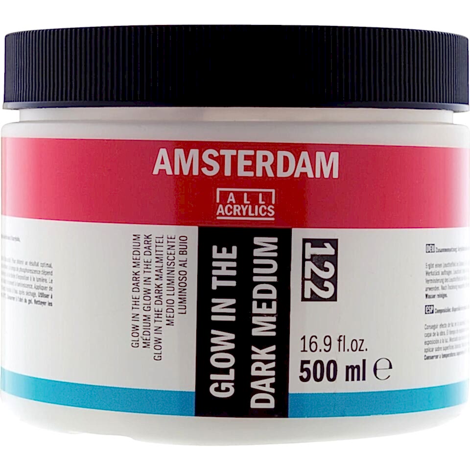 AMSTERDAM KARANLIKTA PARLAYAN MEDIUM 122 500ML