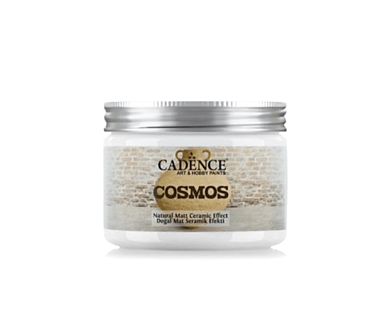 COSMOS DOĞAL MAT SERAMİK EFEKT CS-01 BEYAZ 150ML