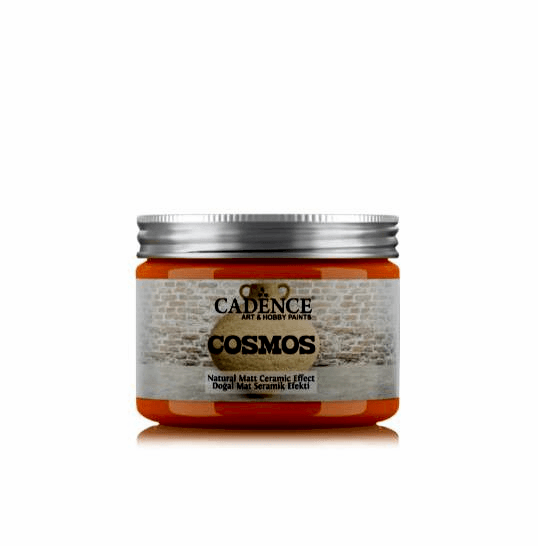 COSMOS DOĞAL MAT SERAMİK EFEKT CS-04 TURUNCU 150 ML