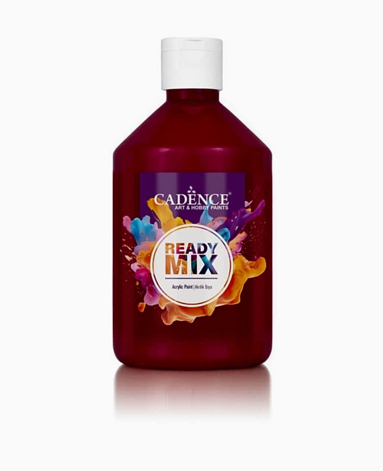 READY MIX AKRİLİK BOYA RM-04 PRIMARY KIRMIZI 500ML