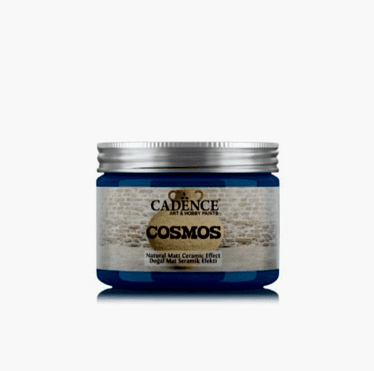 COSMOS DOĞAL MAT SERAMİK EFEKT CS-06 ROYAL MAVİ 150ML