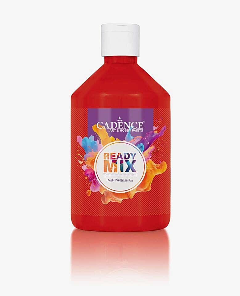 READY MIX AKRİLİK BOYA RM-05 KIRMIZI 500ML
