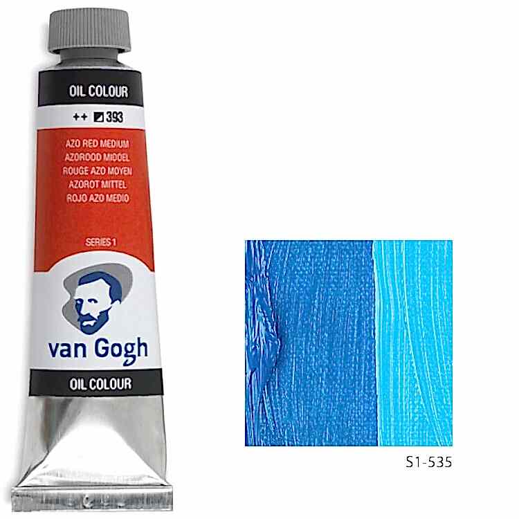 Talens Van Gogh Yağlı Boya 40ml Seri 1 535 Cerulean Bl. (phthalo)