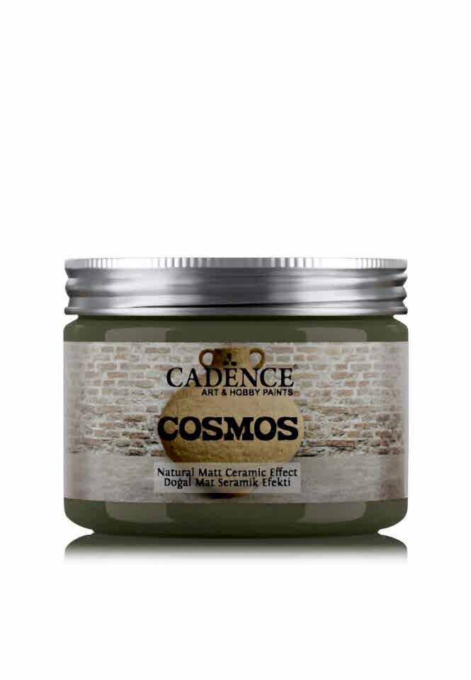COSMOS DOĞAL MAT SERAMİK EFEKT CS-10 KÜF YEŞİLİ 150 ML