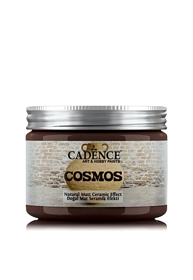 COSMOS DOĞAL MAT SERAMİK EFEKT CS-15  KAHVE 150ML