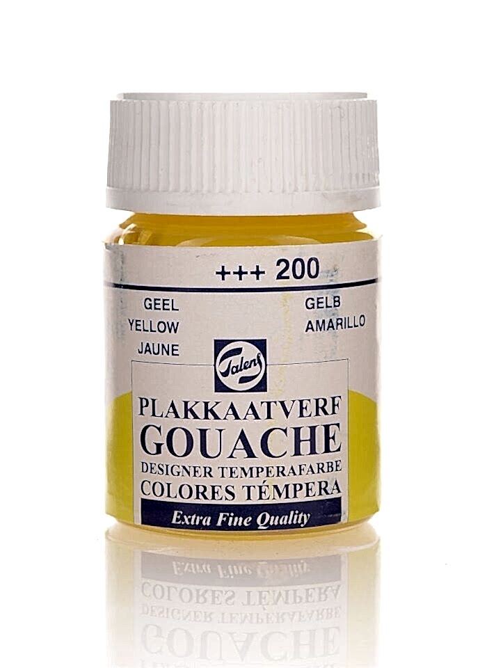 TALENS GOUACHE JAR 16ML YELLOW