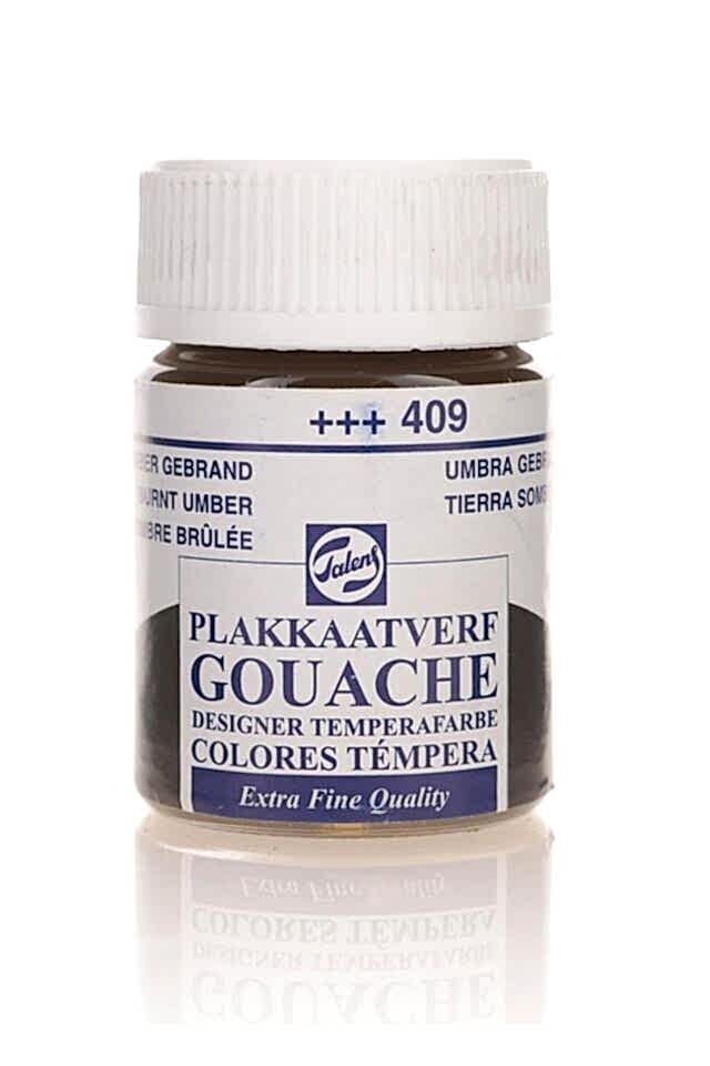 TALENS GOUACHE JAR 16ML BURNT UMBER